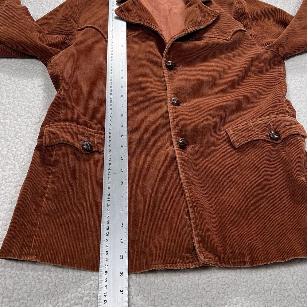VTG‎ Pioneer Wear Corduroy Jacket Men's 40 Western Ranch Cowboy Heritage USA - Picture 10 of 11